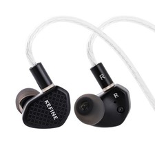 Linsoul Kefine Klean HiFi In-Ear Monitors 10mm DLC Driver Earphones 3.5mm