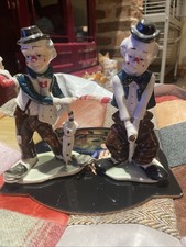 Pair of Vintage Clown
