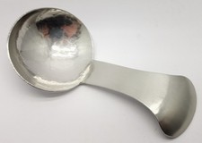 Vtg 1980s Keswick School of Industrial Arts Firth Hammered Bowl Tea Caddy Spoon