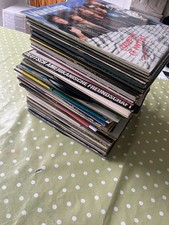 Job lot collection of 90 x rock vinyl LP / 12" records