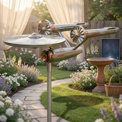 Star garden windmill - star,