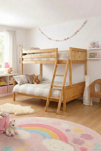 Triple bunk bed kids 3ft - bed,