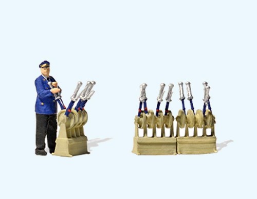 Signalman operating lever - signalman,