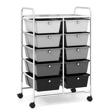 10 Drawers Storage Trolley
