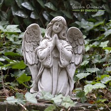PRAYING ANGEL Cast Stone Angel