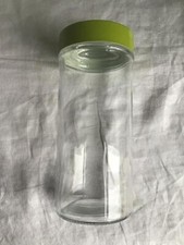 Tall Heavy Glass Jar Kitchen