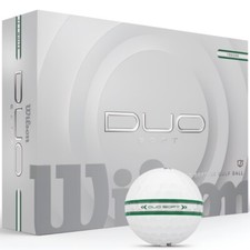 WILSON DUO SOFT TRK360 GOLF BALLS / WHITE DOZEN PACK / MULTIBUY / NEW 2025 MODEL