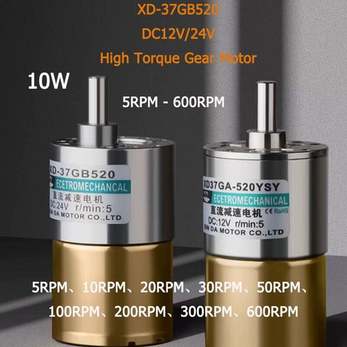 37gb520 dc12v 24v - xd-37gb520, high