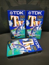 3 X VHS TDK 180 (3 Hours)