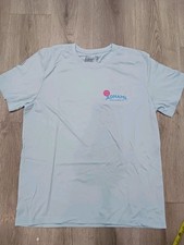 Adnams Southwold Brewery T-Shirt Blue Size Large L Ghost Ship