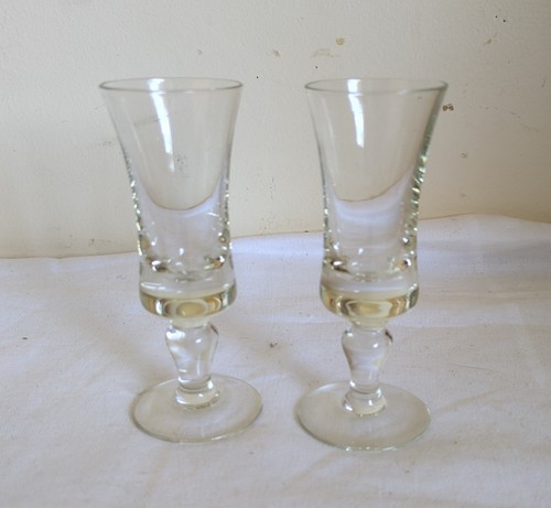 Vintage glass port sherry - glass,