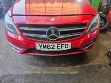 11 - 15 Mercedes B Class W246 MPV - Front Bumper In Red With Paint Peel / Marks