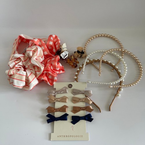 Anthropologie hair set pearl - hair,