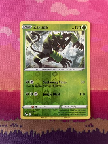 Pokemon card zarude shining - card,