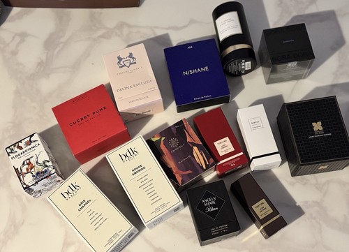Empty perfume boxes - empty,