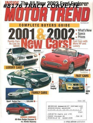 October 2000 motor trend - 2000,