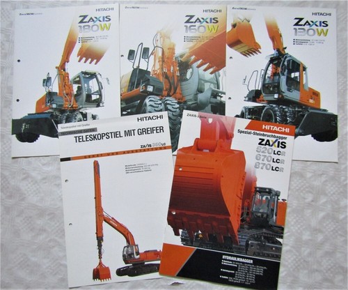 Brochures hitachi zaxis - zaxis, 130