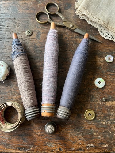 Vintage wooden spindles - vintage,