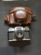 Zeiss Ikon Contaflex 35mm SLR Camera with Leather Case