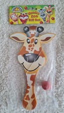 Wooden zoo animal - zoo,