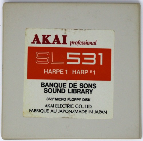 Akai sl531 harp s900 format - harp,