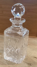 VINTAGE STUART CRYSTAL GLENGARRY DECANTER ~ ORIGINAL ART DECO DESIGN