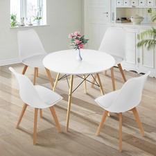 80 CM Round Dining Table and
