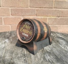 Vintage Gaymers Old English Cyder Barrel Pump Topper Font Light Pub Bar ManCave 