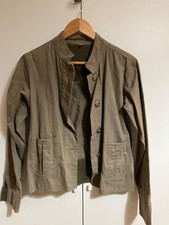 Vintage MUJI Khaki Cotton Jacket Size 10