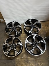 18'' Audi S4 Style Alloy Wheels A3 A4 A5 A6 A7 S4 S5 S7 TT Vw Golf Mk7 Mk8 +Tyre