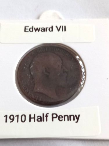 Edward vii 1910 half penny - 1910,