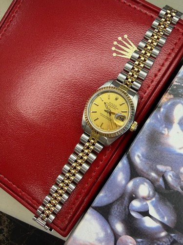 Rolex datejust champagne - rolex,