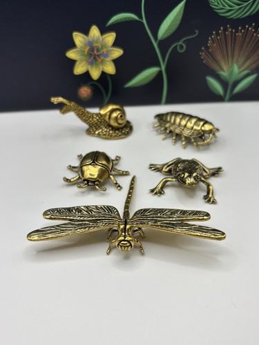 Brass insect collection - insect,