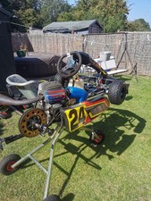 Wright  Framed Racing Kart. 60 cc Cadet .  Good Condition. Recent Service.