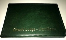 GREEN MASONIC LEATHER