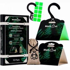 MothOut Pheromone Clothes Moth Traps, Carpet Moth Traps, Moth Monitoring Traps