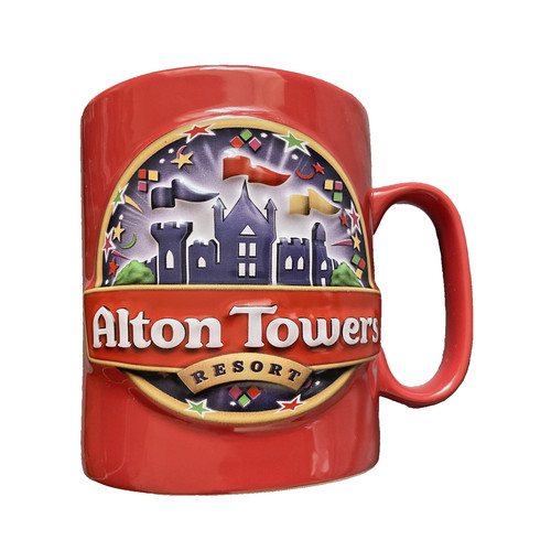 Alton towers resort - towers, red