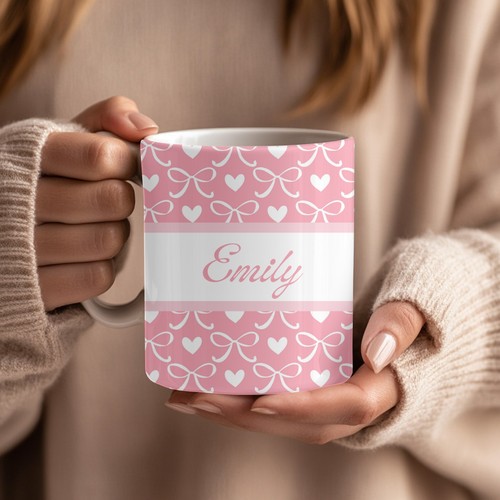 Personalised name bow - name,