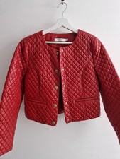 Naf Naf Short Quilted Leather