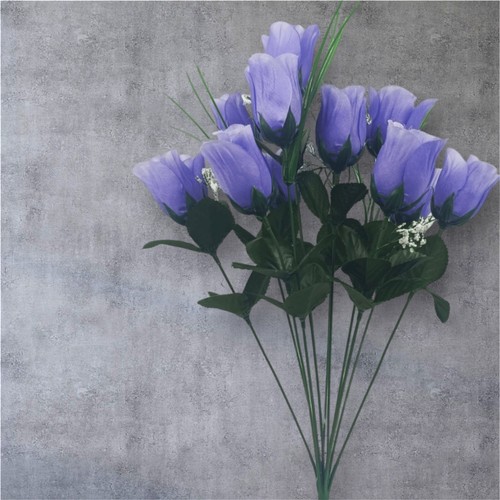 Rose bud bunch - bud, artificial