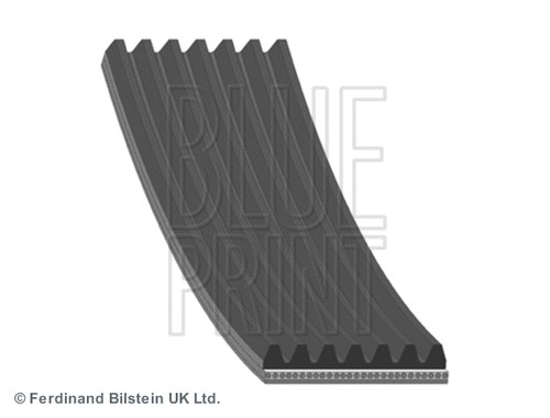 Ribbed belt ad07r1380 blue - v-ribbed,
