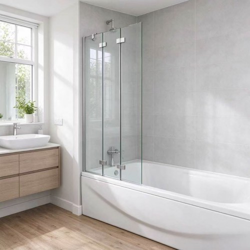 1000x1400mm 3fold hinged bath - 1000x1400mm,