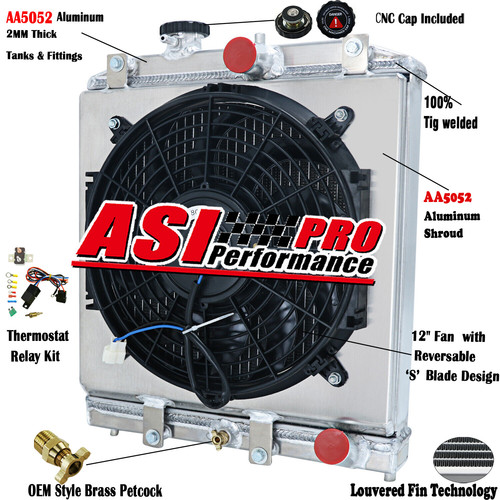 Radiator shroud fan relay for - fan,