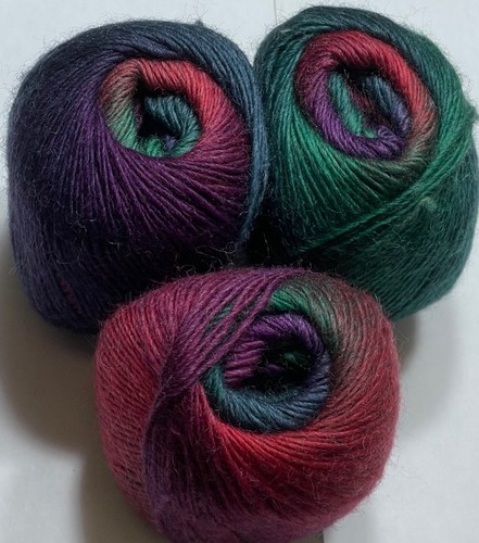 Luxury soft pure wool rainbow - pure,