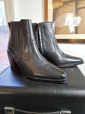 Jigsaw Adrienne Black Leather