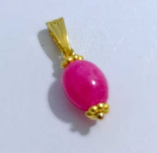 Lovely delicate ruby pendant - lovely,