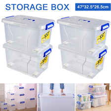 Plastic Storage Box Boxes Lid