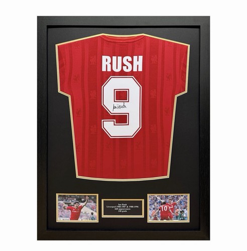 Ian rush signed framed - signed,