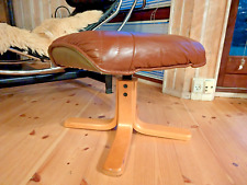 Vintage Leather Stool 60s