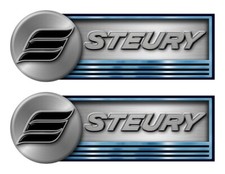 Two Steury Stickers for Boat